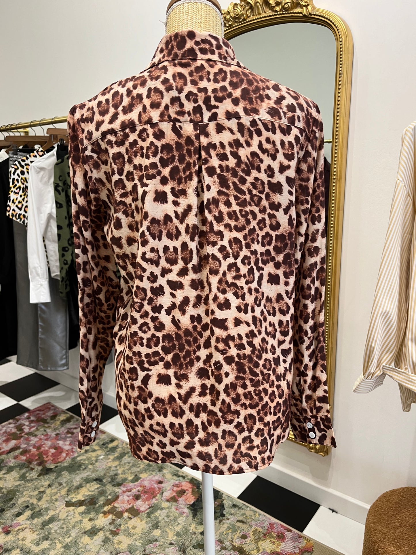 Chemise léopard